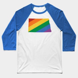 North Dakota Pride Baseball T-Shirt